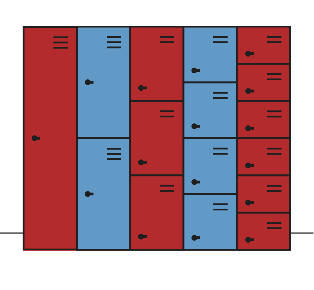 Modele szafek szkolnych Perfect Box